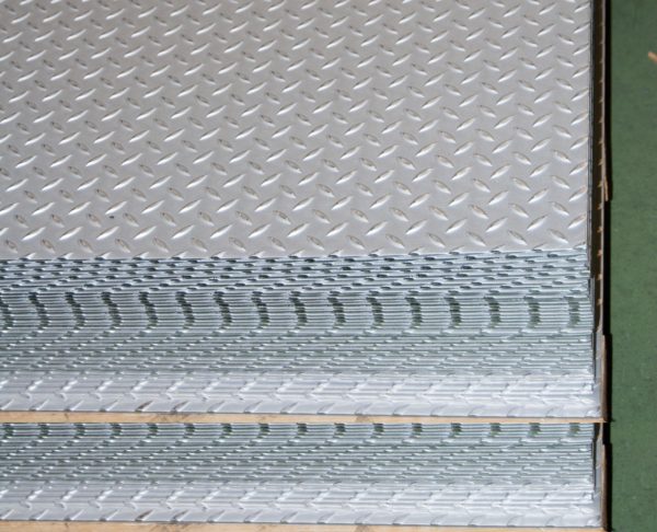 Plancha Inoxidable 304 Antideslizante    
